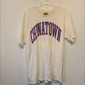 Men’s Chinatown Market Cream T-Shirt Size Large